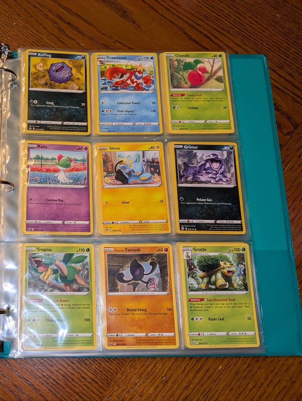Pokemon book containing